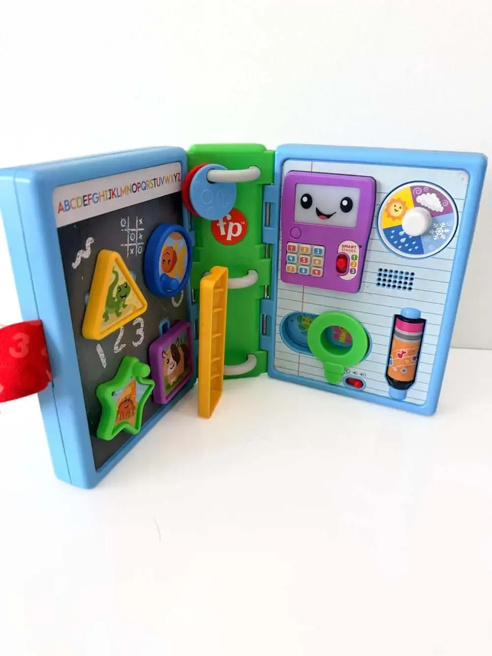 Fisher Price Laugh & Learn 123 Schoolbook Electronic Play Infants Toddlers